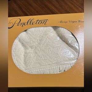 Pendleton Cream throw